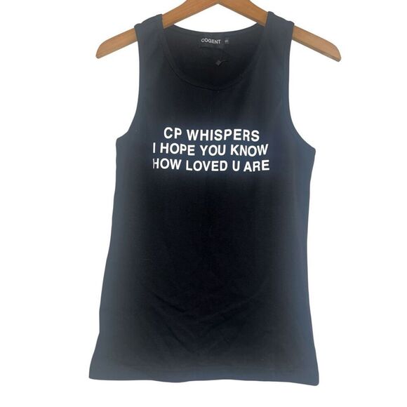 ✨Cogent Project Black Unisex Graphic Sz Small Tank✨ - Picture 12 of 15
